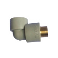 High Temperature Resistance Non-toxic Plastic Pipe Fittings Ppr Male Elbow Ppr Pipe Fitting